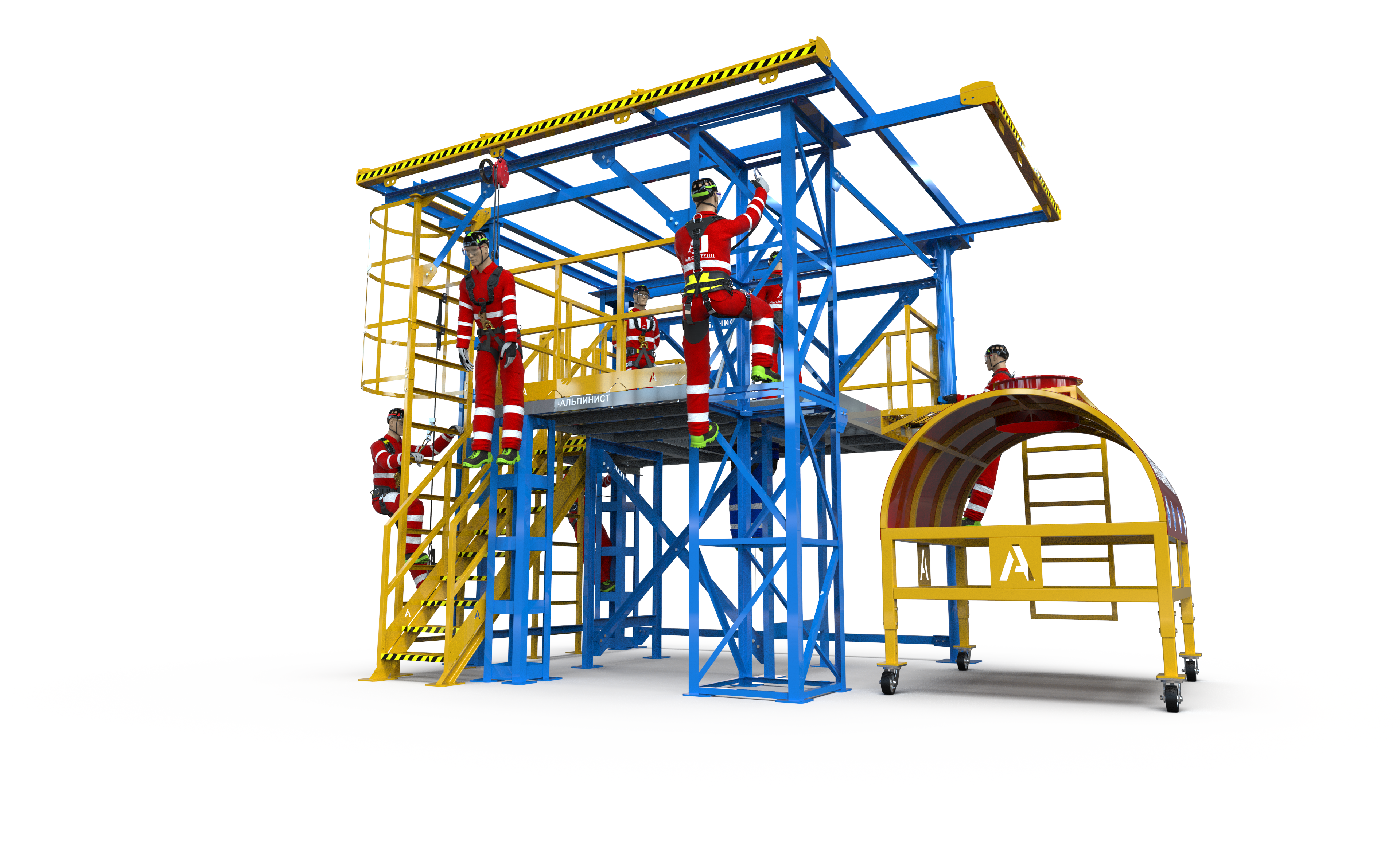 Учебно-тренировочный полигон Альпинист-01-03-1.