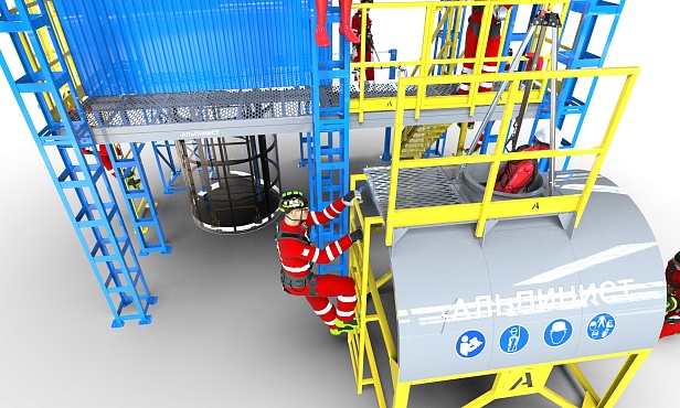 г.Новочебоксарск.На «Химпроме» открыт «Альпинист» – первый в Чувашии полигон обучения высотным работам г.Новочебоксарск.На «Химпроме» открыт «Альпинист» – первый в Чувашии полигон обучения высотным работам